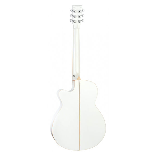 Tanglewood TW4 CE BLW Winterleaf Blonde Series Cutaway Electro-Acoustic Guitar - Back