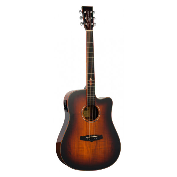 Tanglewood TWX5CEK Winterleaf Exotic Dreadnought Cutaway Electro-Acoustic Guitar - Front