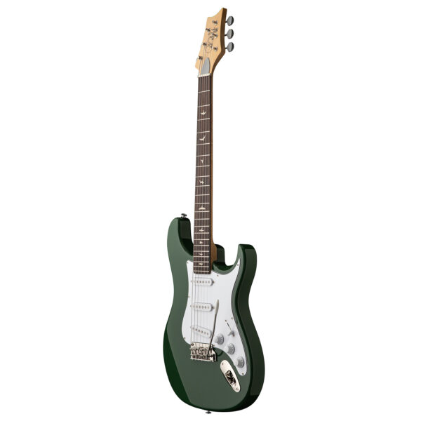PRS SE John Mayer Silver Sky Rosewood Fingerboard - Laurel Green - Angle