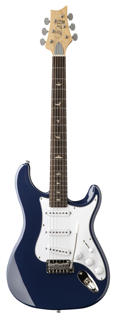 PRS SE John Mayer Silver Sky Rosewood Fingerboard - Trad Blue - Full